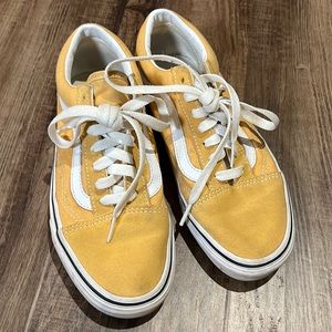 Yellow Old Skool Vans